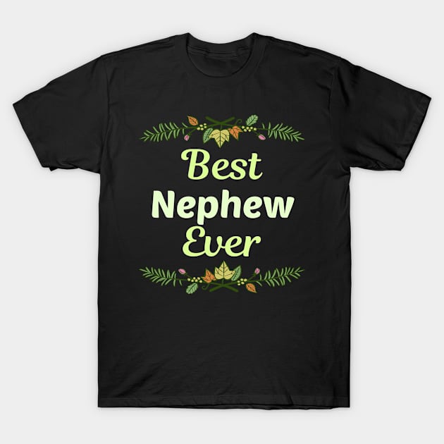 Family Leaf Nephew T-Shirt by Happy Life